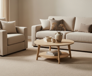 Clean Sofa in cozy living room